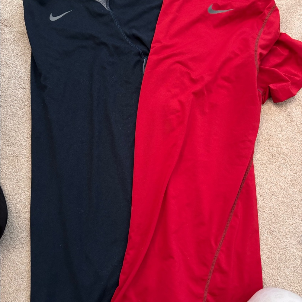 Nike Dri Fit Tops - Navy & Red bundle